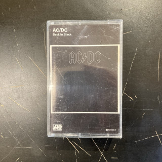 AC/DC - Back In Black C-kasetti (VG+/VG) -hard rock-
